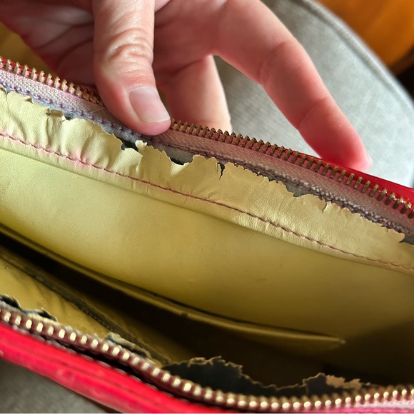 Louis Vuitton Houston Bag Monogram Vernis Fuchsia Pink - Picture 8 of 8